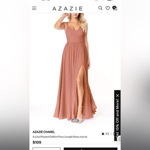 Azazie bridesmaid dress size 12